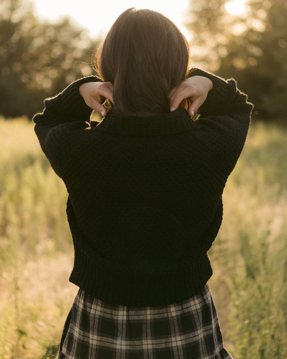 Meadow Zip Cardigan | Black