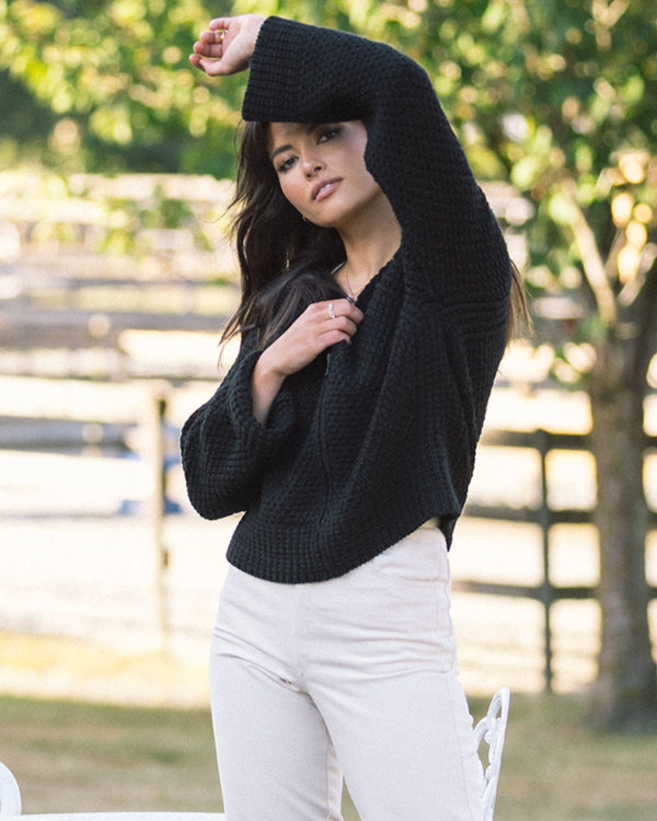 Cotton on sale cardigan black