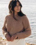 Meadow Zip Cardigan | Camel