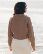 Meadow Zip Cardigan | Camel