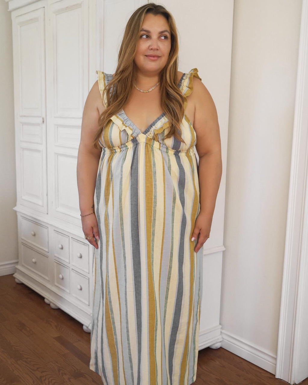 Milos Dress | Parasol Stripe