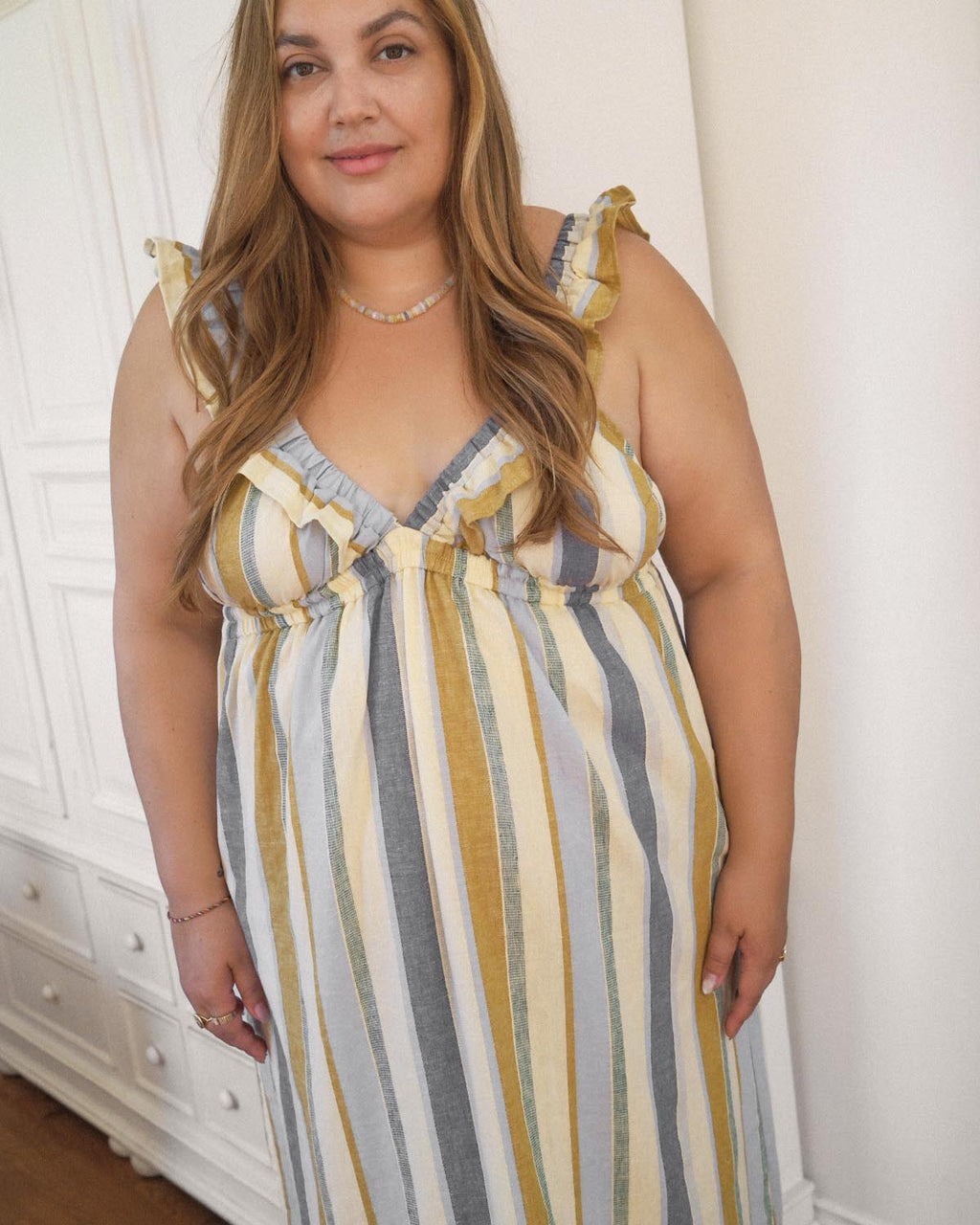Milos Dress | Parasol Stripe