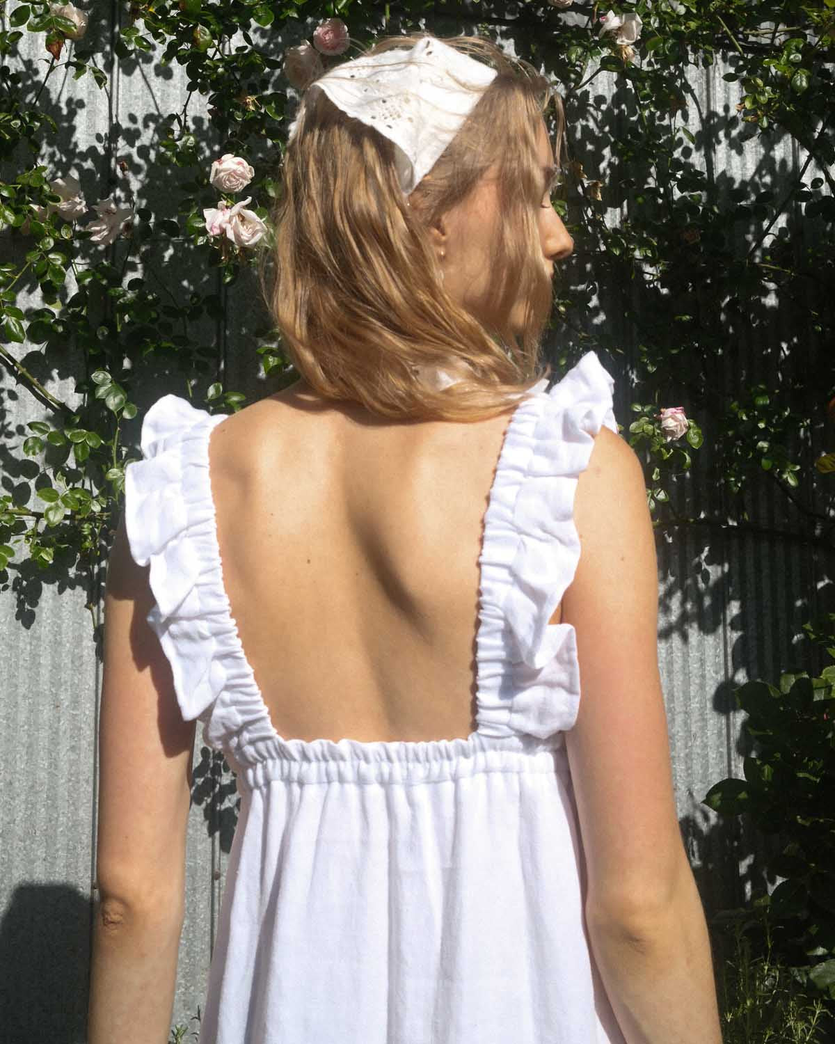 Milos Dress | White