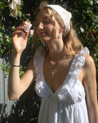 Milos Dress | White