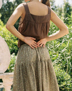 Nightie Tank | Earth Embroidery