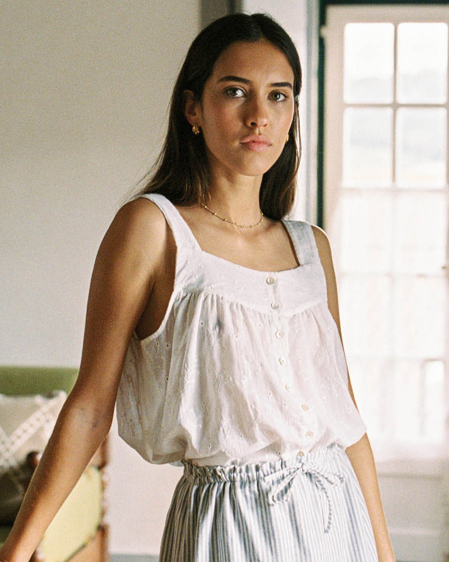 Last Chance | Nightie Tank | Snowflower | 2X/3X