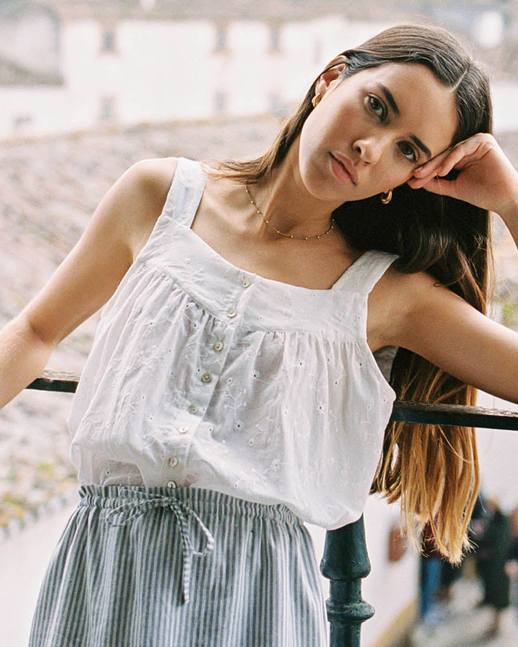 Last Chance | Nightie Tank | Snowflower | 2X/3X