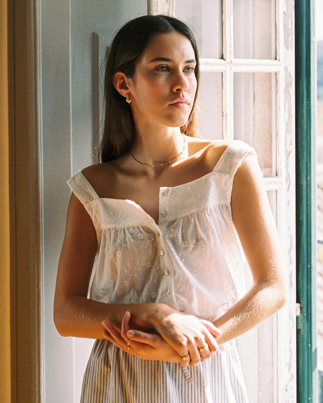 Last Chance | Nightie Tank | Snowflower | 2X/3X