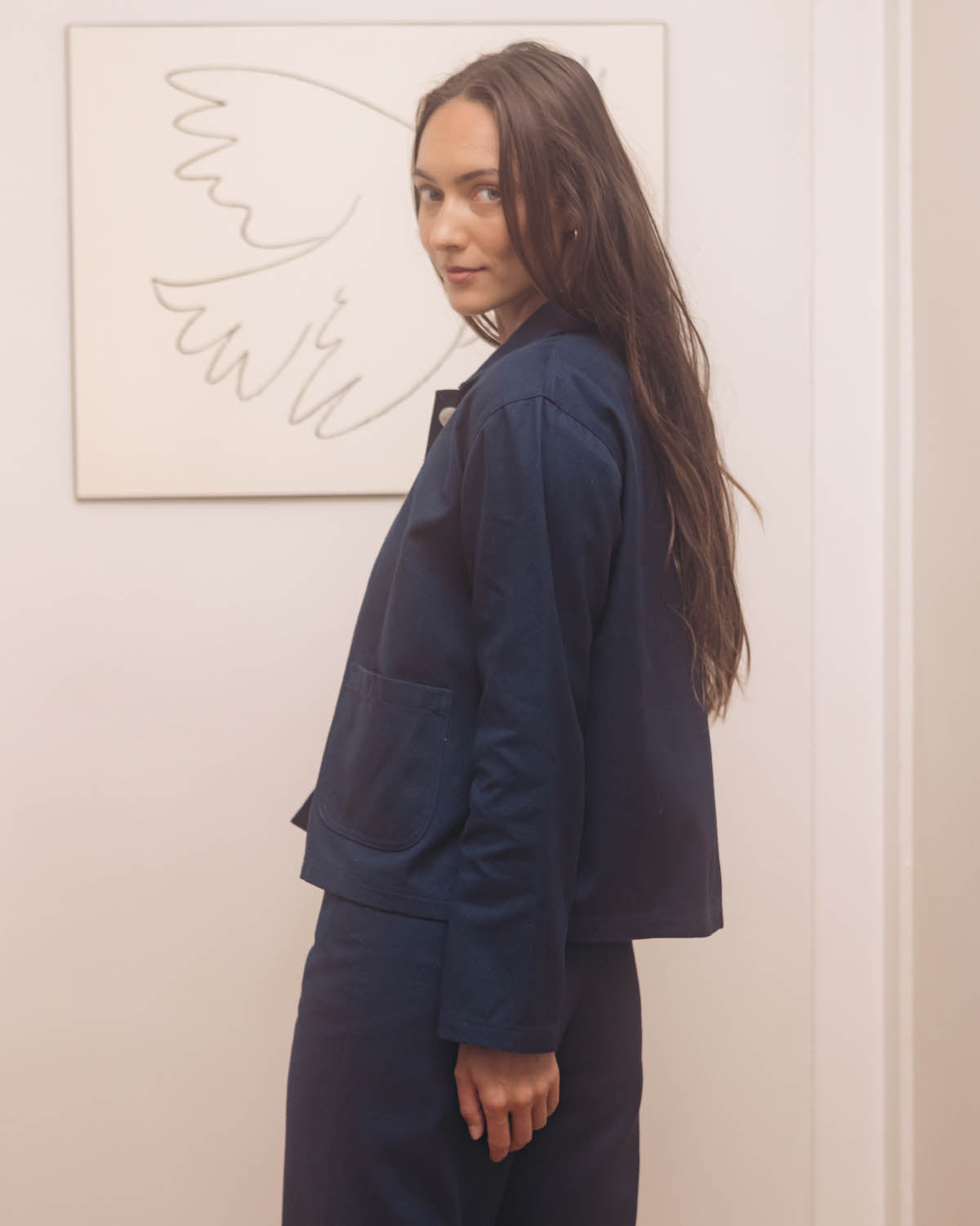 Pierrot Jacket | Navy