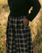 Prairie Skirt | Espresso Plaid