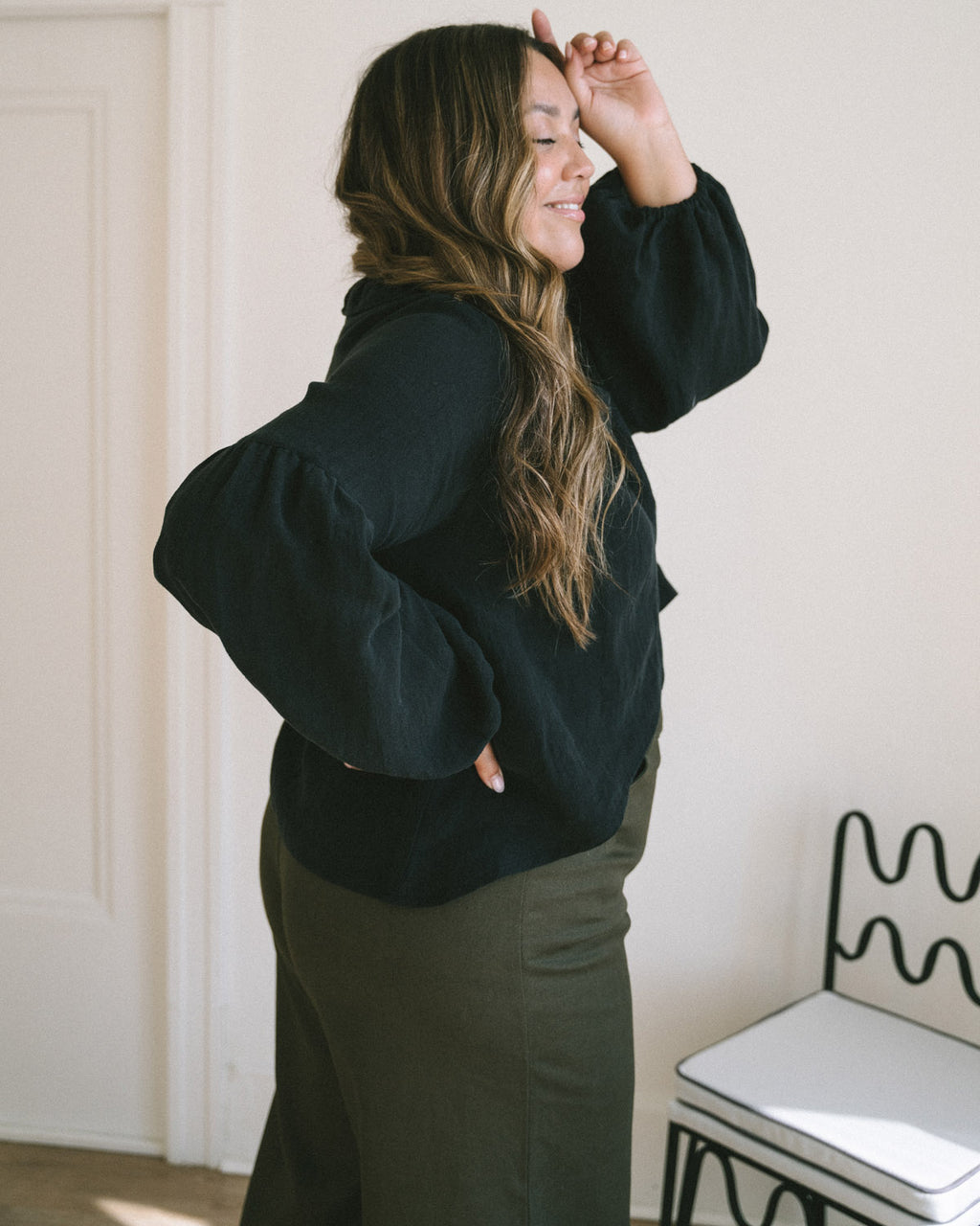 Romance Blouse | Black