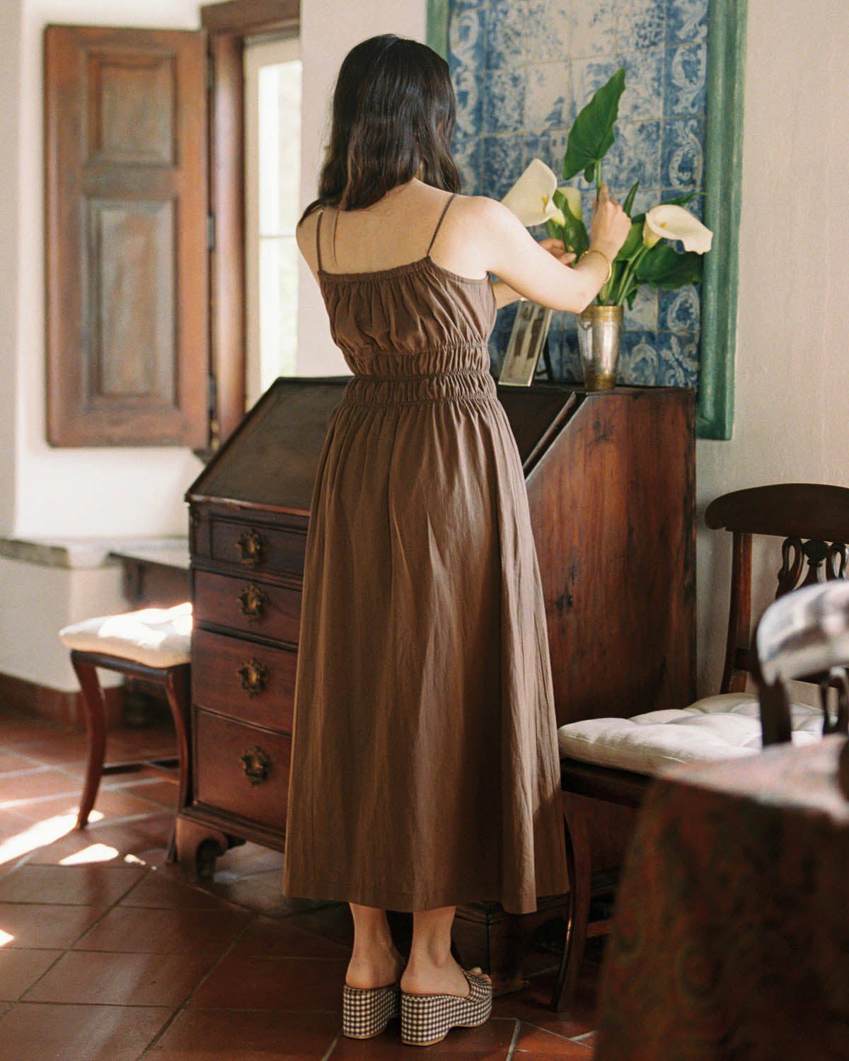 Sicily Dress | Mocha