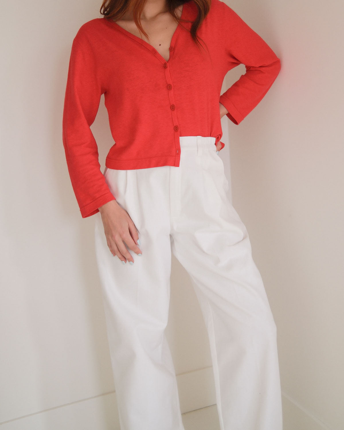 Thorne Trousers | White