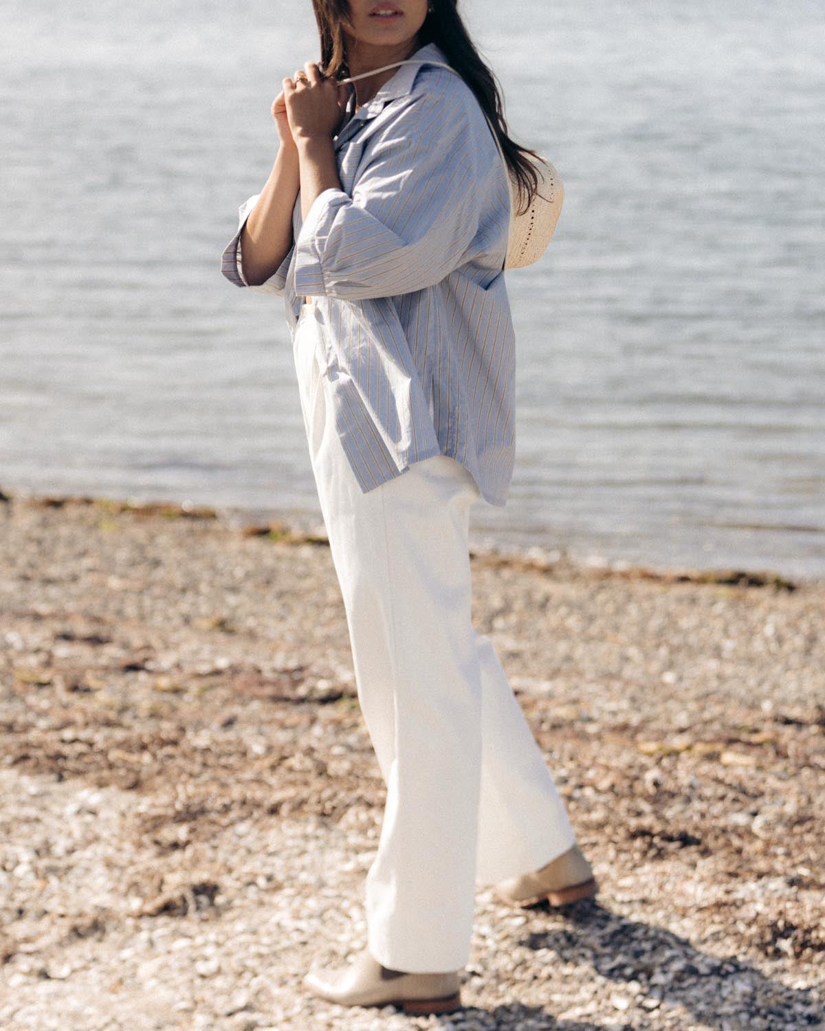 Thorne Trousers | White