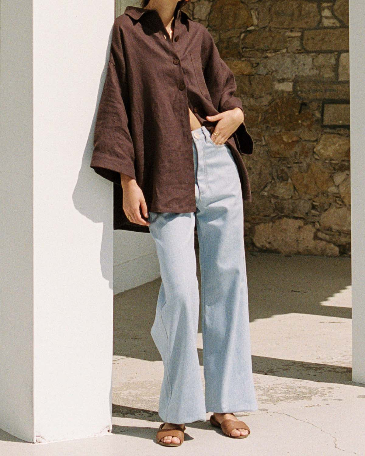 Wyn Pants | Tencel Denim