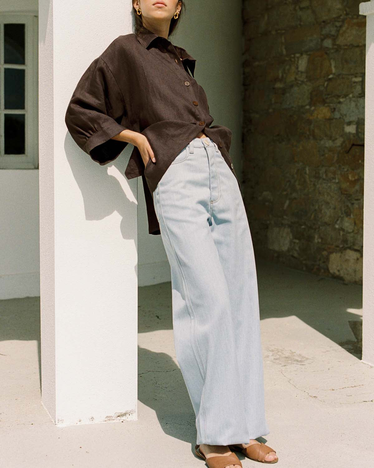 Wyn Pants | Tencel Denim