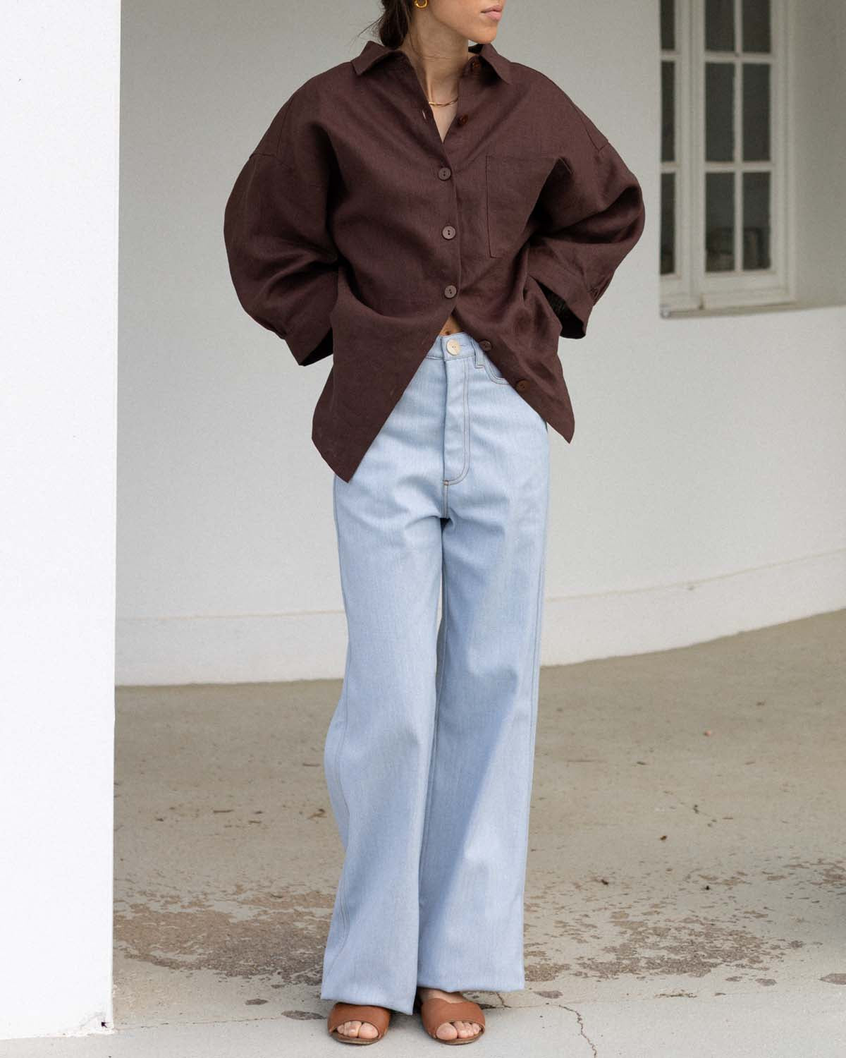 Wyn Pants | Tencel Denim