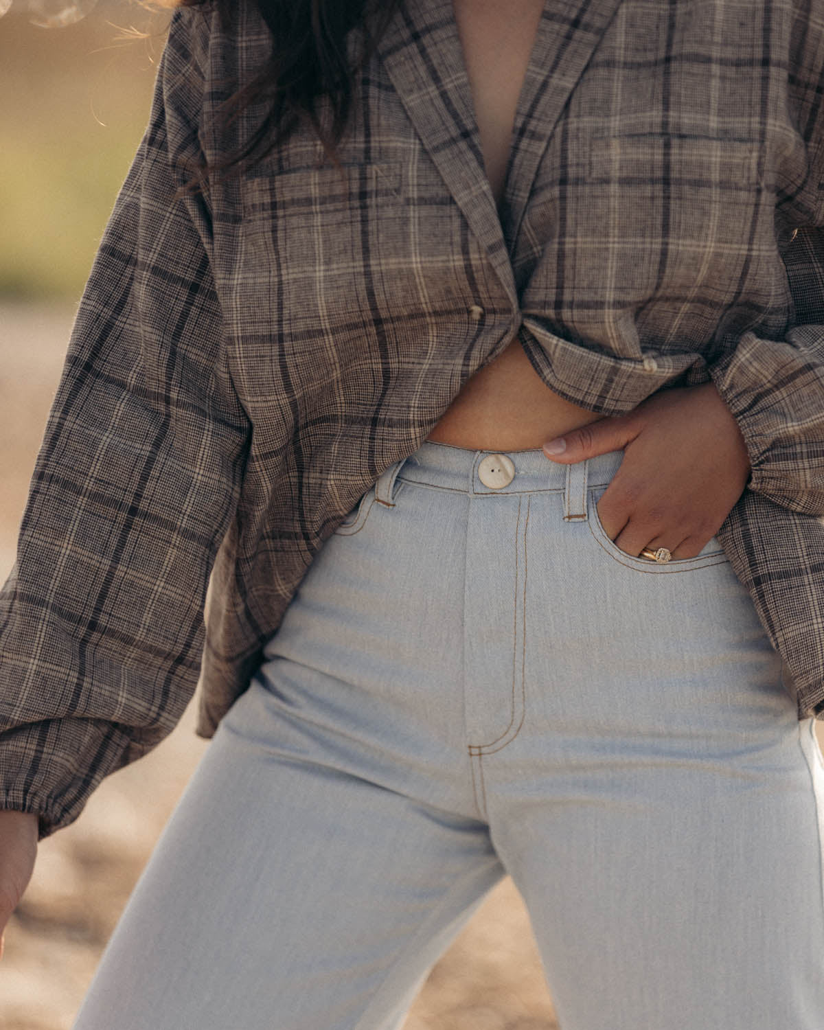 Wyn Pants | Tencel Denim