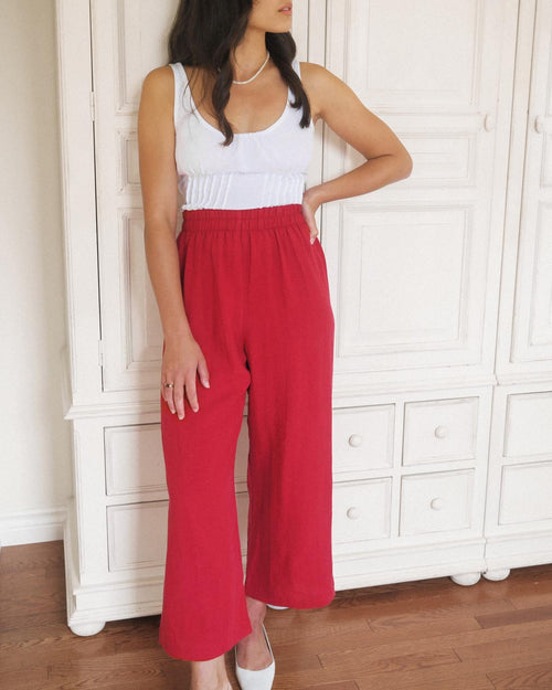 Aura Pants | Red Currant