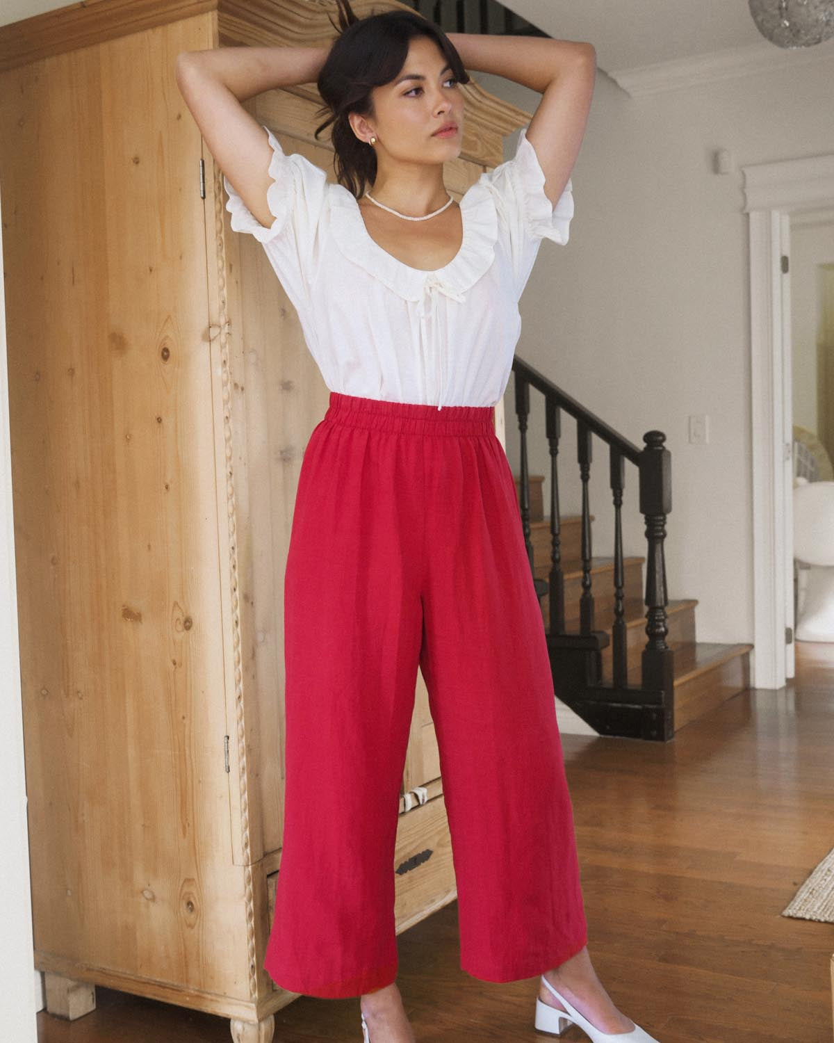 Aura Pants | Red Currant