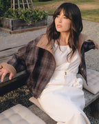 Bastien Coat | Truffle Plaid