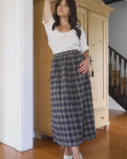 Brodie Skirt | Ink & Oat Plaid