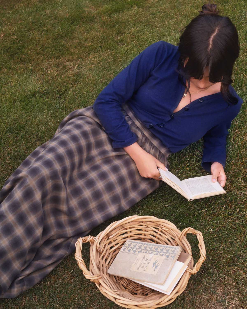 Brodie Skirt | Ink & Oat Plaid