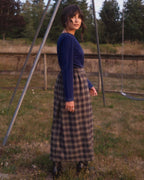 Brodie Skirt | Ink & Oat Plaid