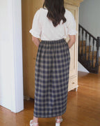 Brodie Skirt | Ink & Oat Plaid