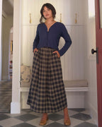 Brodie Skirt | Ink & Oat Plaid