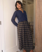 Brodie Skirt | Ink & Oat Plaid