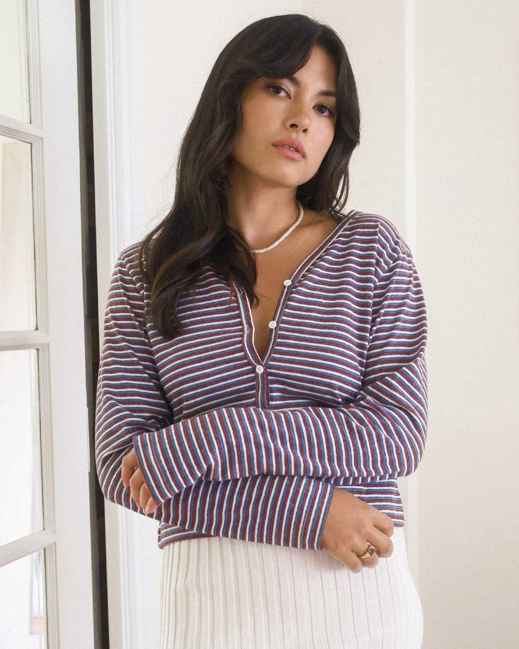 Casita Cardigan | Heritage Stripe