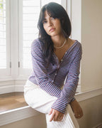 Casita Cardigan | Heritage Stripe