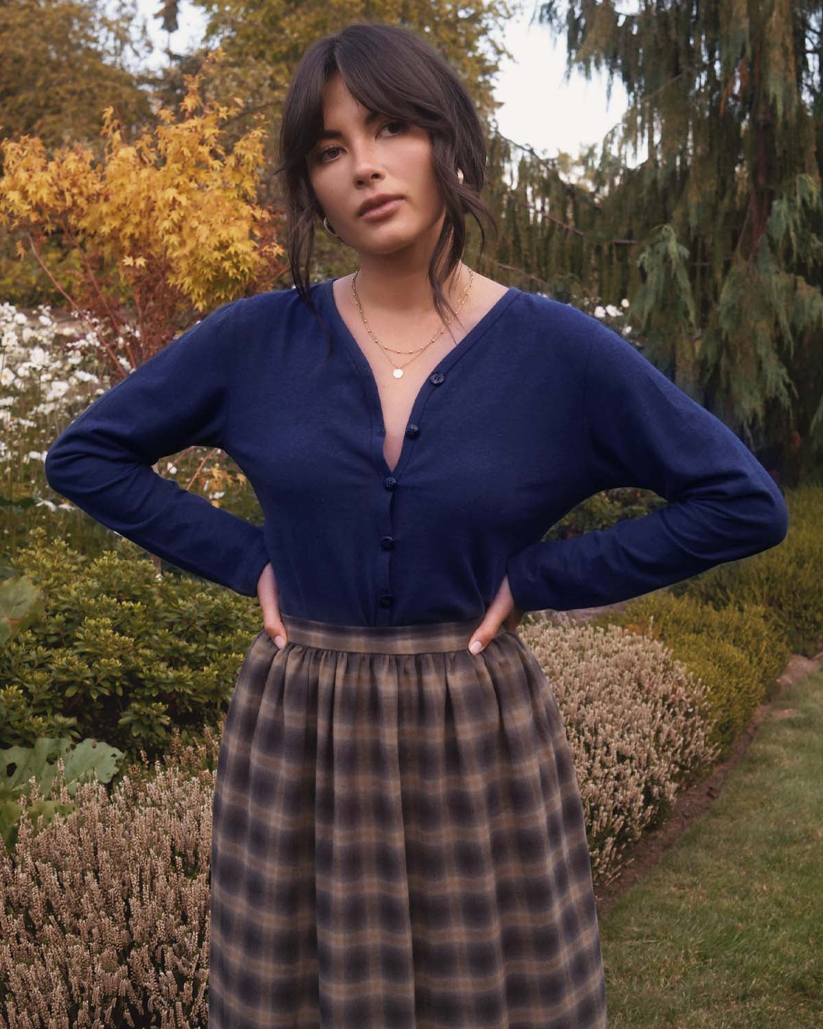 Casita Cardigan | Storm Blue