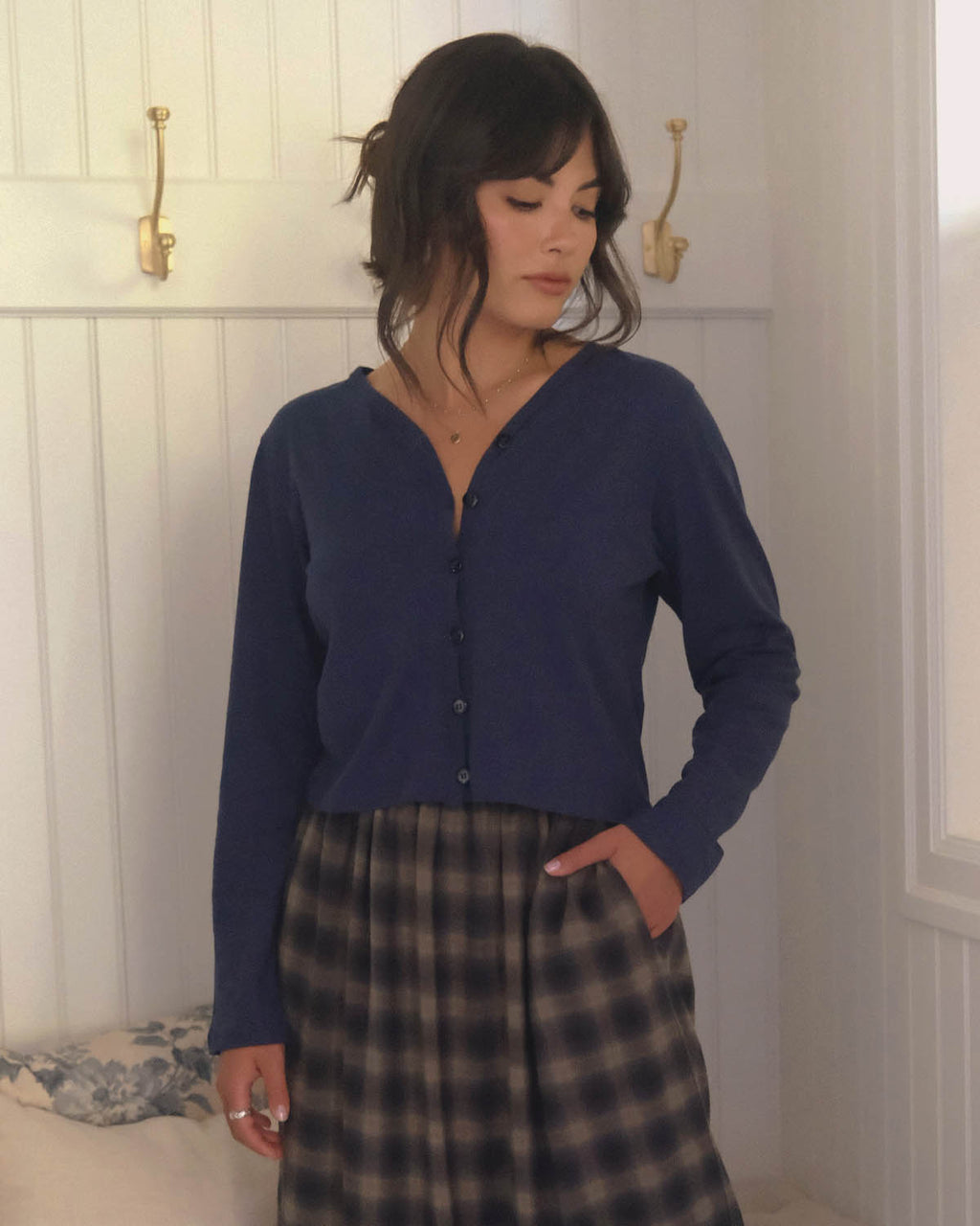 Casita Cardigan | Storm Blue