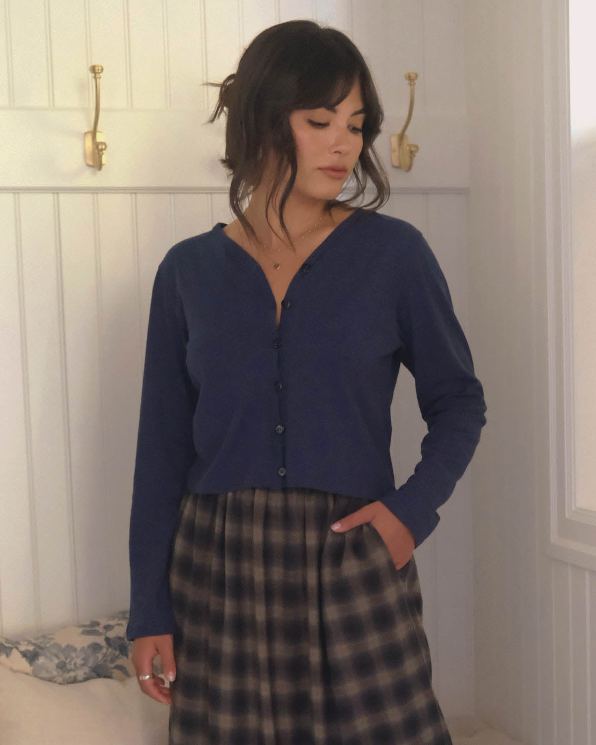 Casita Cardigan | Storm Blue
