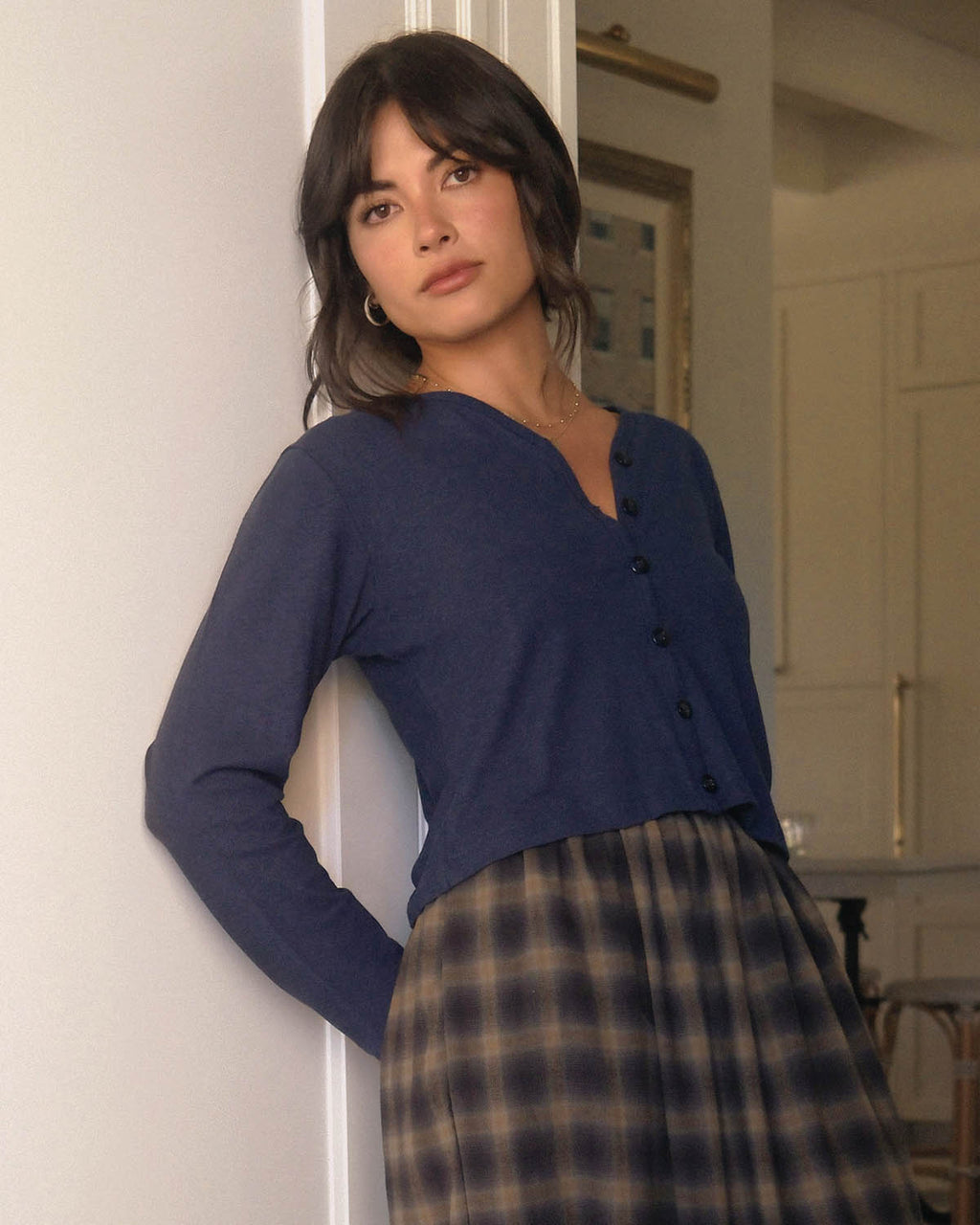 Casita Cardigan | Storm Blue