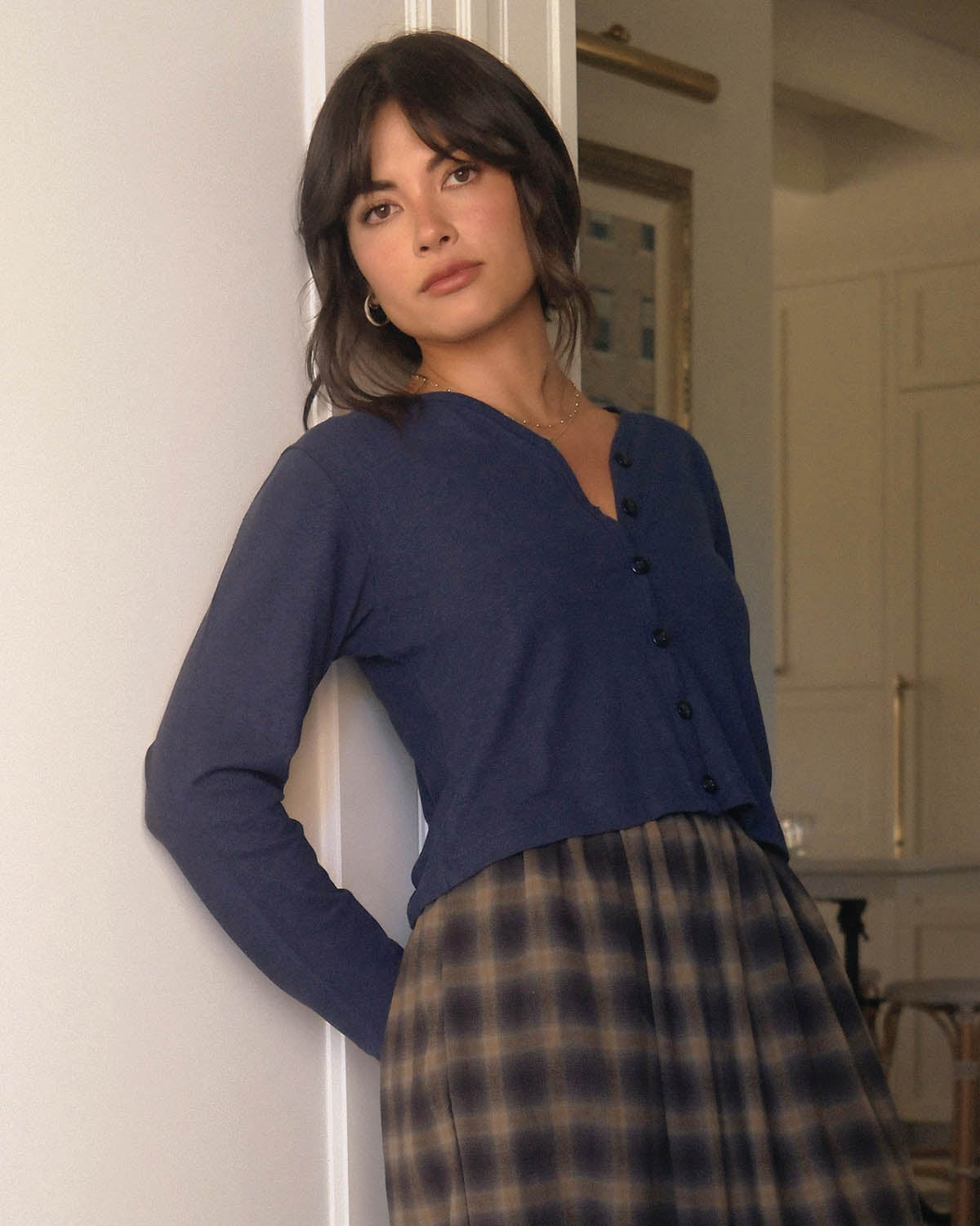 Casita Cardigan | Storm Blue
