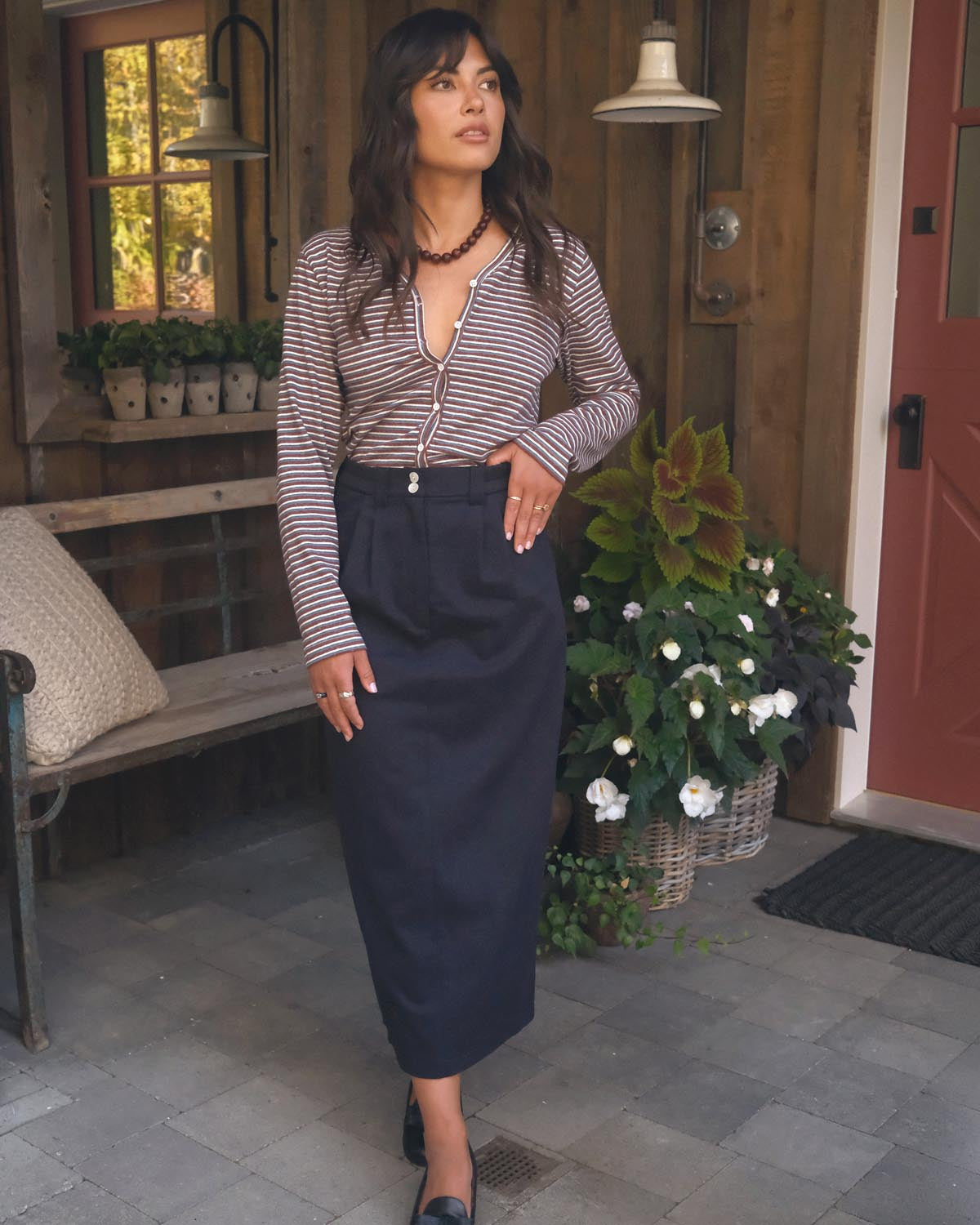 Clark Skirt | Midnight