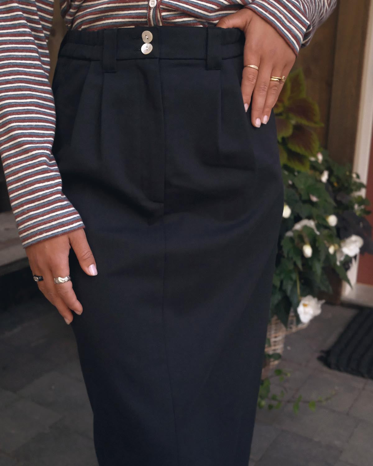 Clark Skirt | Midnight
