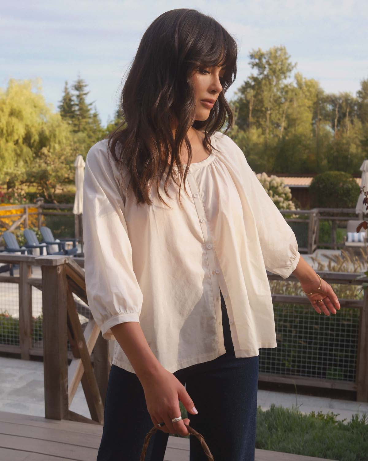 Cleo Blouse | Whipped Butter