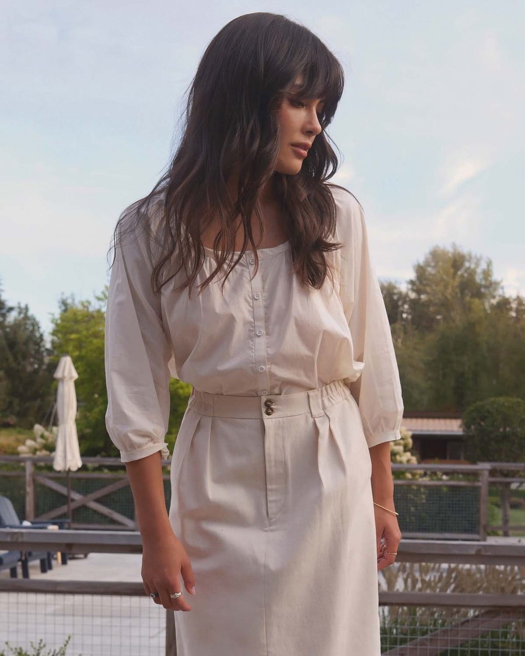 Cleo Blouse | Whipped Butter
