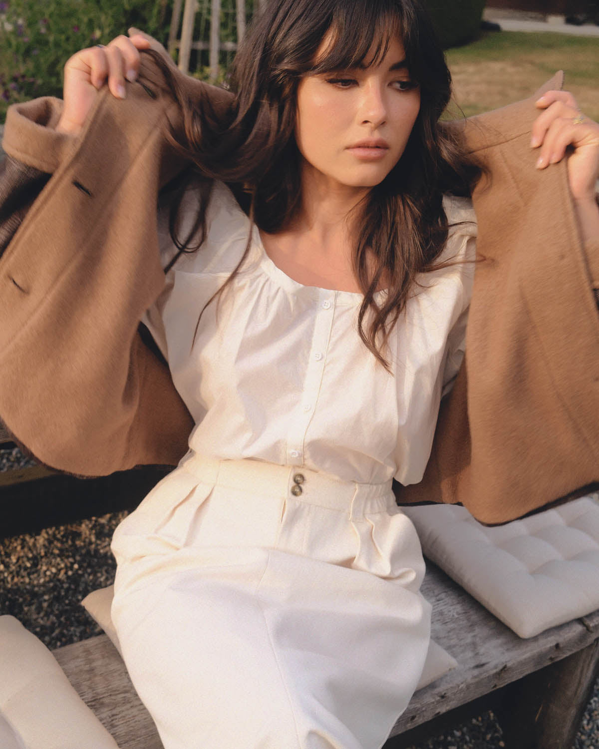 Cleo Blouse | Whipped Butter
