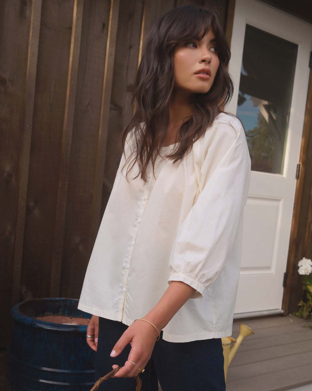 Cleo Blouse | Whipped Butter