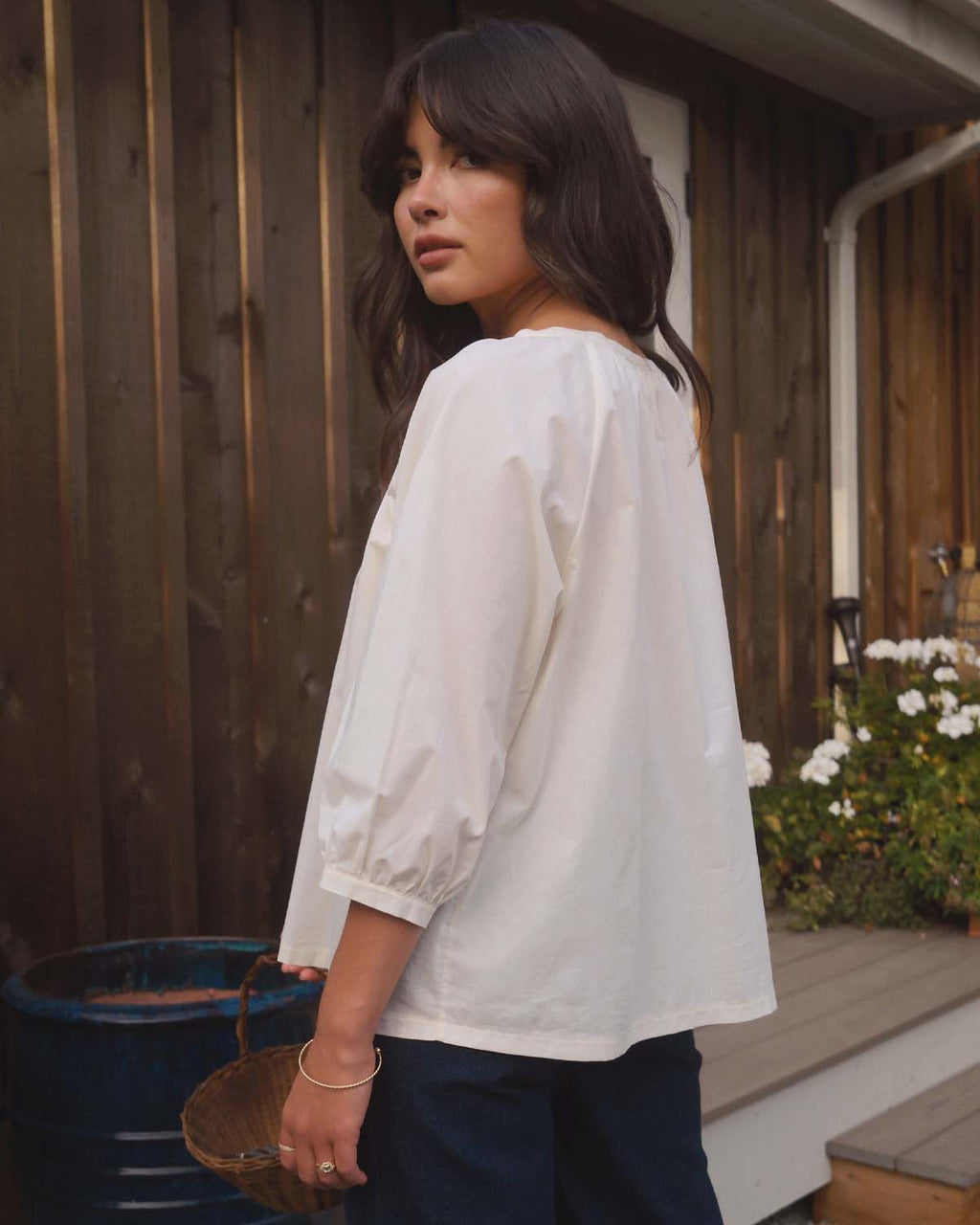 Cleo Blouse | Whipped Butter