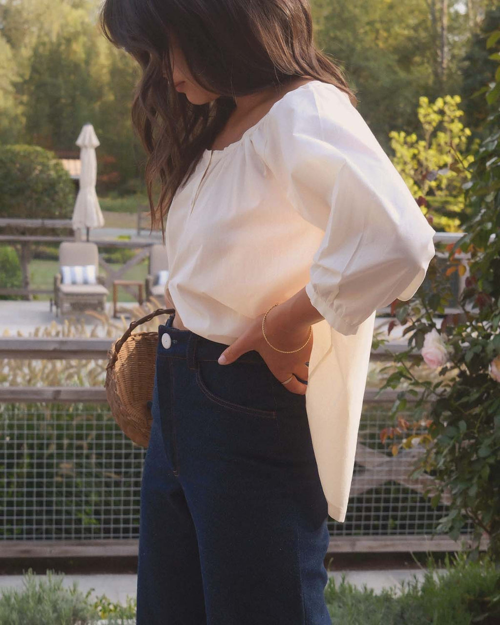 Cleo Blouse | Whipped Butter