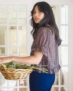 Doll Blouse | Highland Plaid