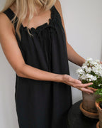 Gigi Dress | Long | Noir