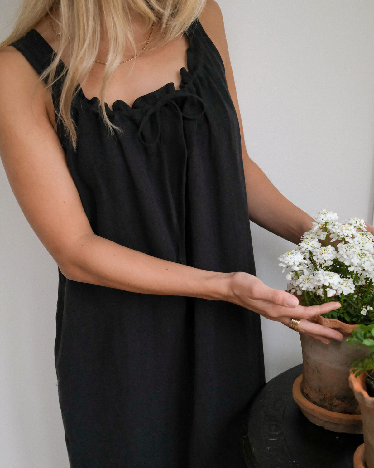 Gigi Dress | Long | Noir