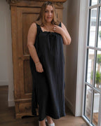 Gigi Dress | Long | Noir